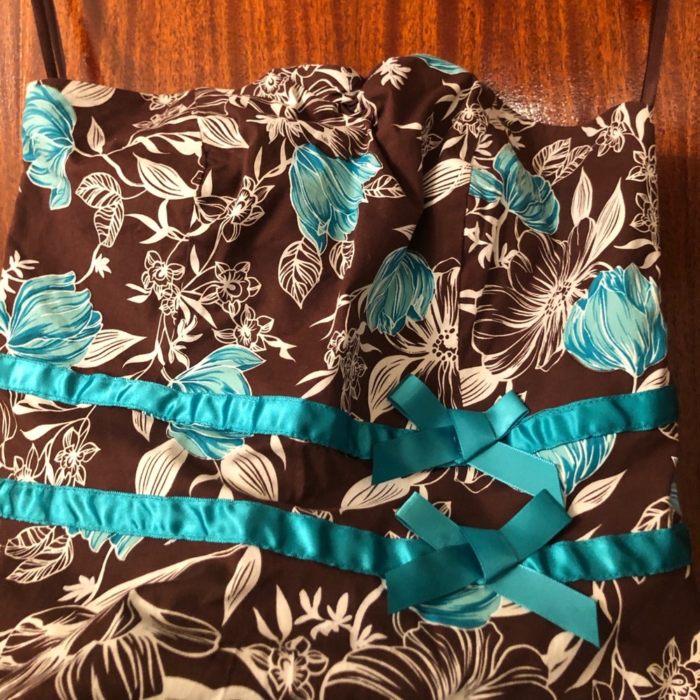 Oasis strapless formal dress (4)